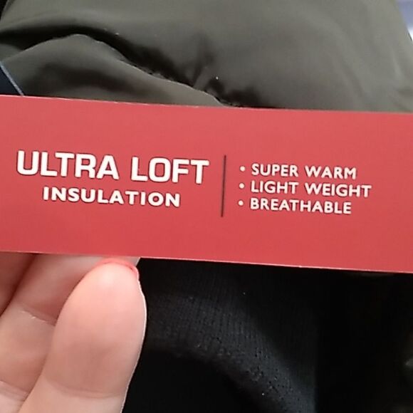 Tommy Hilfiger NWT Men's Black Shine Hooded Puffer Coat. Size Small - Picture 16 of 16